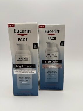 Eucerin FACE Immersive Hydration Night Cream - 2x1